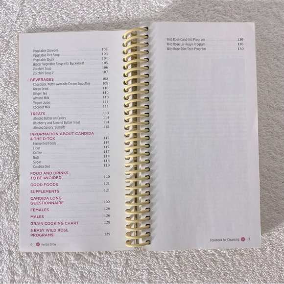 Herbal D-Tox Cookbook For Cleansing - Picture 4 of 11